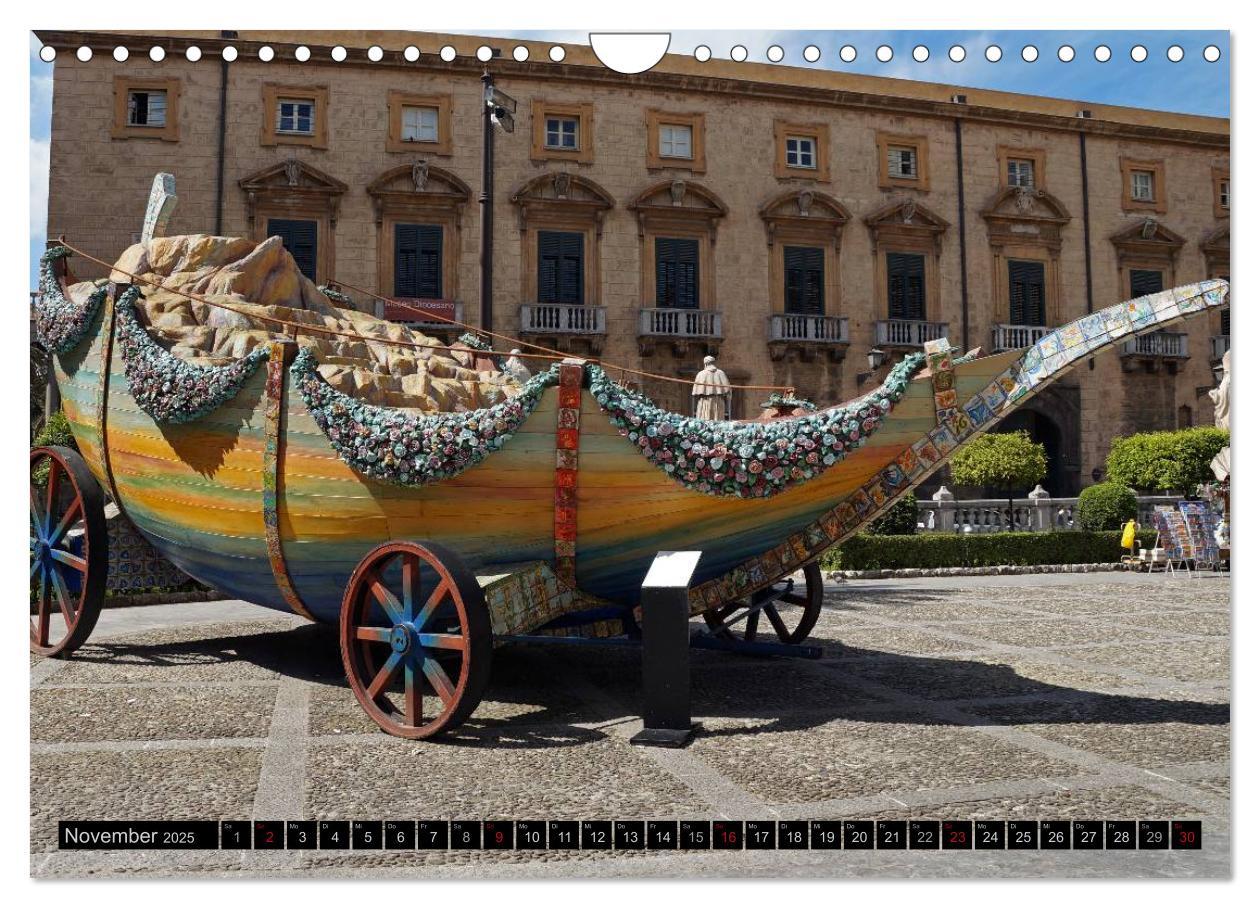 Bild: 9783435764716 | Palermo - Impressionen (Wandkalender 2025 DIN A4 quer), CALVENDO...