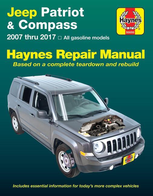 Cover: 9781620922866 | Jeep Patriot &amp; Compass (07-17) Haynes Repair Manual | Publishing