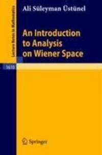 Cover: 9783540601708 | An Introduction to Analysis on Wiener Space | Ali S. Üstünel | Buch
