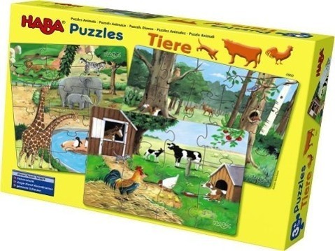 Cover: 4010168049601 | HABA-Puzzles Tiere | Spiel | Deutsch | 2012 | HABA | EAN 4010168049601