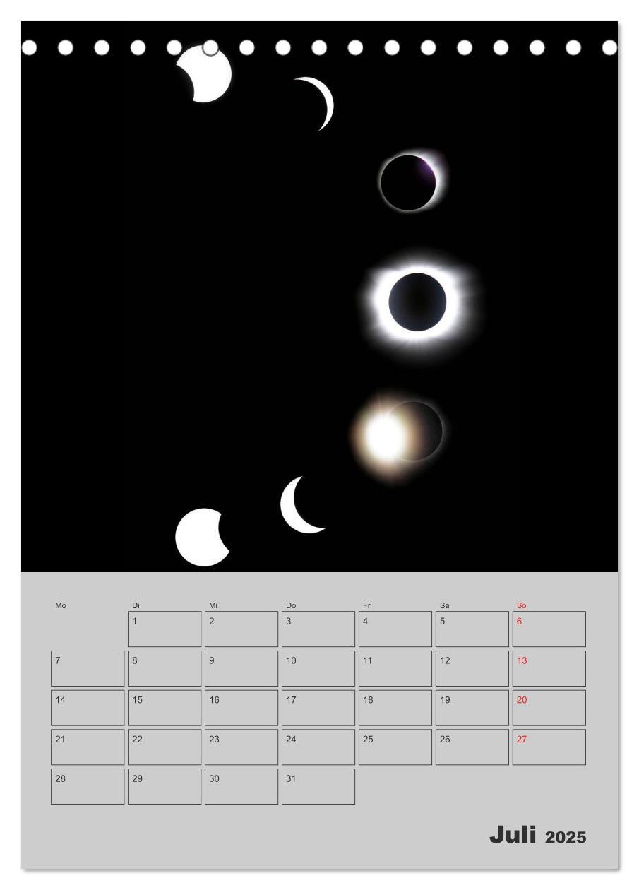 Bild: 9783457003657 | Schönheit des Universums (Tischkalender 2025 DIN A5 hoch), CALVENDO...