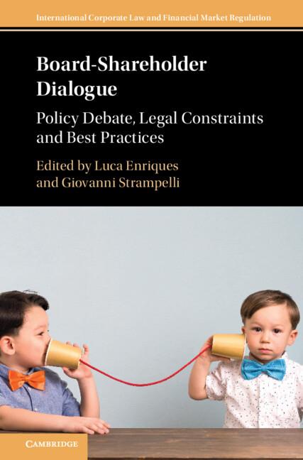 Cover: 9781009360760 | Board-Shareholder Dialogue | Luca Enriques (u. a.) | Buch | Englisch