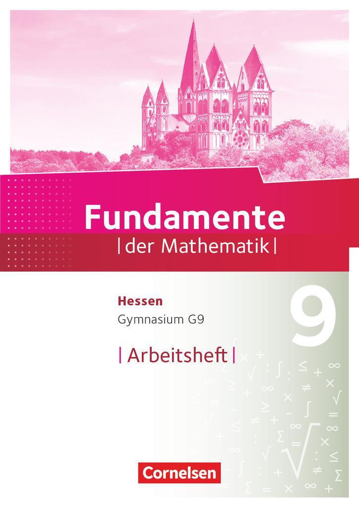 Cover: 9783060092017 | Fundamente der Mathematik 9. Schuljahr - Hessen - Arbeitsheft mit...