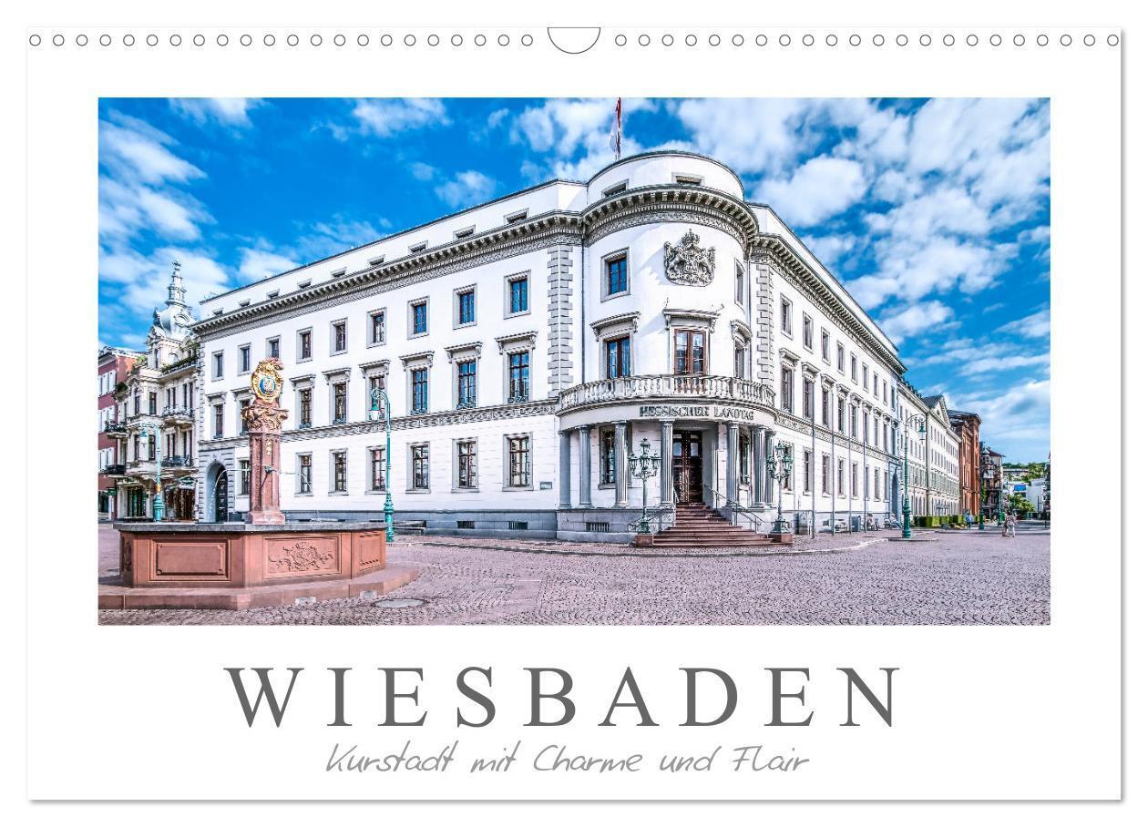Cover: 9783383267222 | Wiesbaden Kurstadt mit Charme und Flair (Wandkalender 2024 DIN A3...