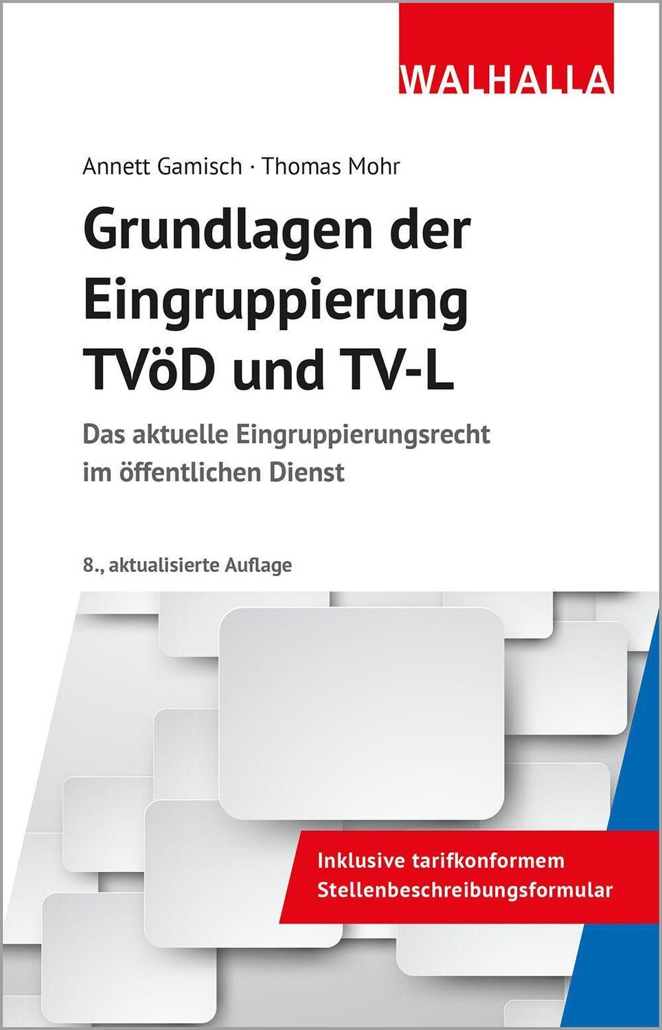 Cover: 9783802915239 | Grundlagen der Eingruppierung TVöD und TV-L | Annett Gamisch (u. a.)