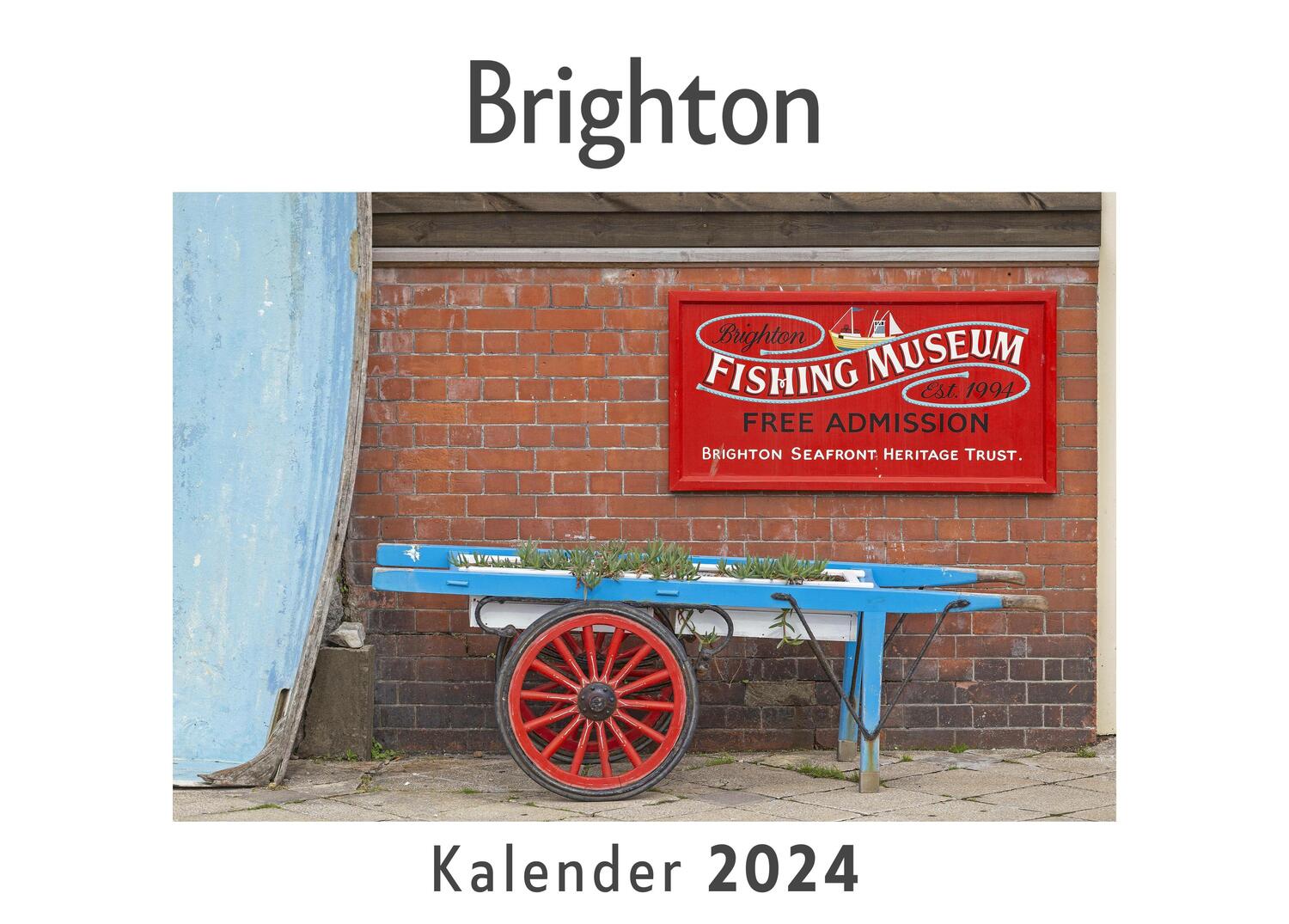 Cover: 9783750549067 | Brighton (Wandkalender 2024, Kalender DIN A4 quer, Monatskalender...