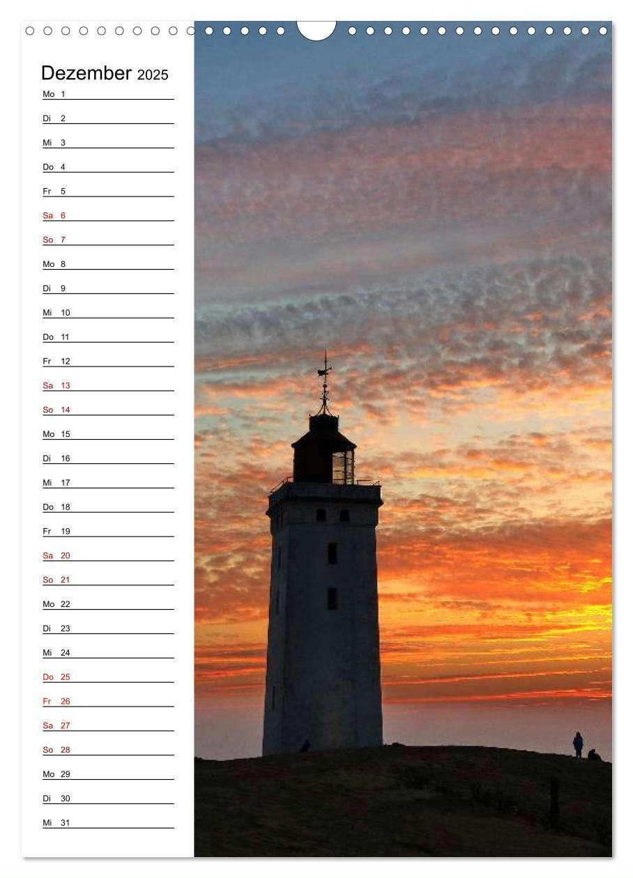 Bild: 9783435988617 | Leuchttürme in Dänemark (Wandkalender 2025 DIN A3 hoch), CALVENDO...