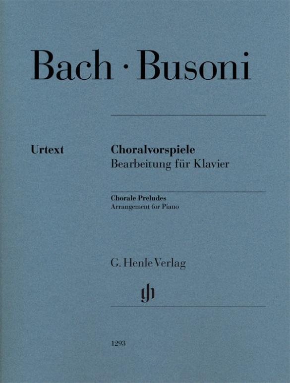 Cover: 9790201812939 | Chorale Preludes (Johann Sebastian Bach) | Instrumentation: Piano solo