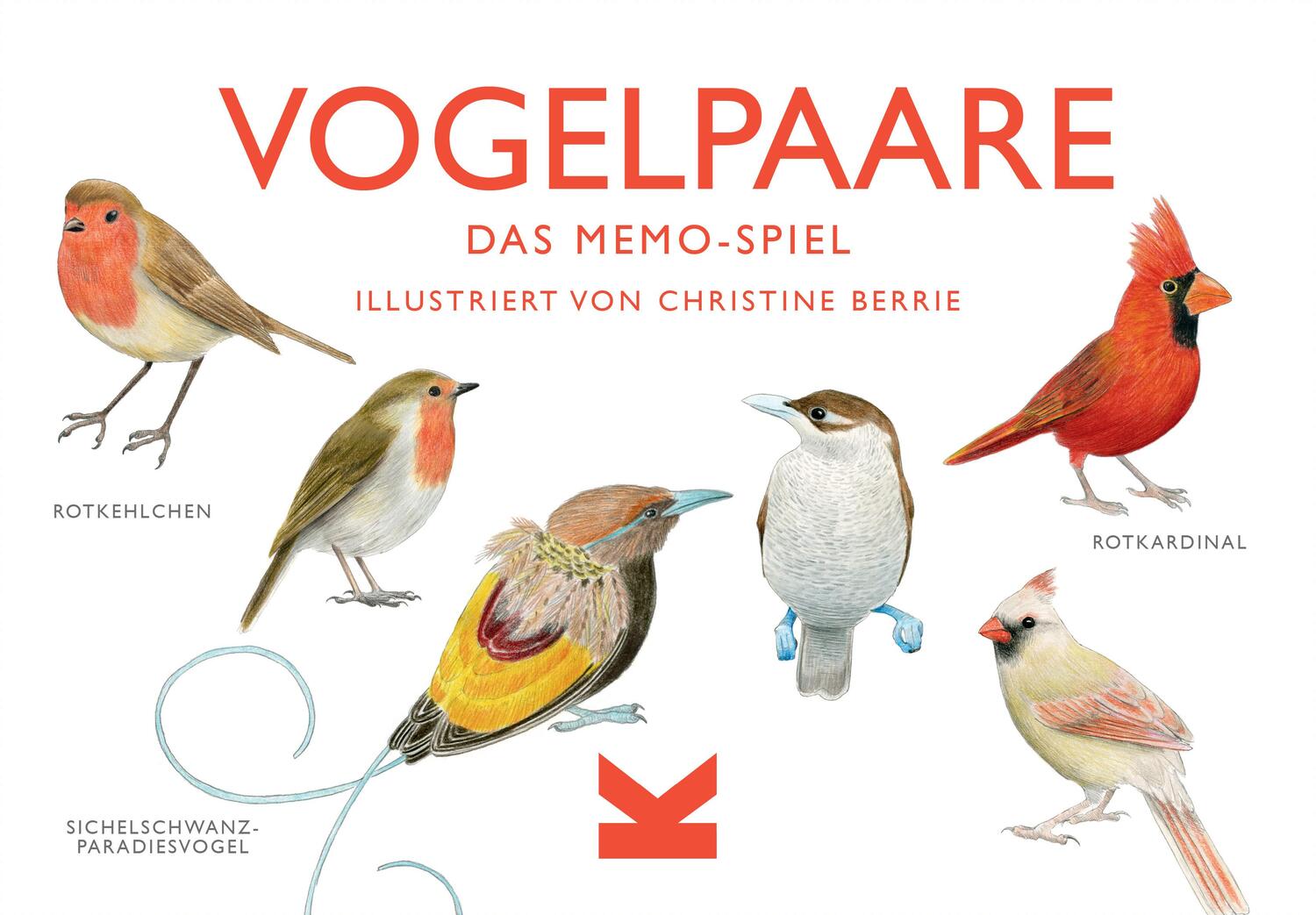 Cover: 9783962440084 | Vogelpaare | Das Memo-Spiel | Christine Berrie | Spiel | 50 S. | 2018