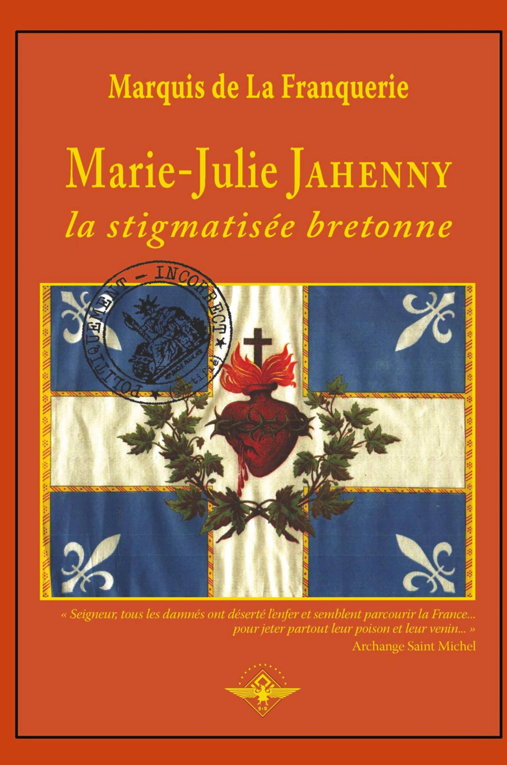 Cover: 9781648582240 | Marie-Julie Jahenny la stigmatisée bretonne | Marquis De La Franquerie