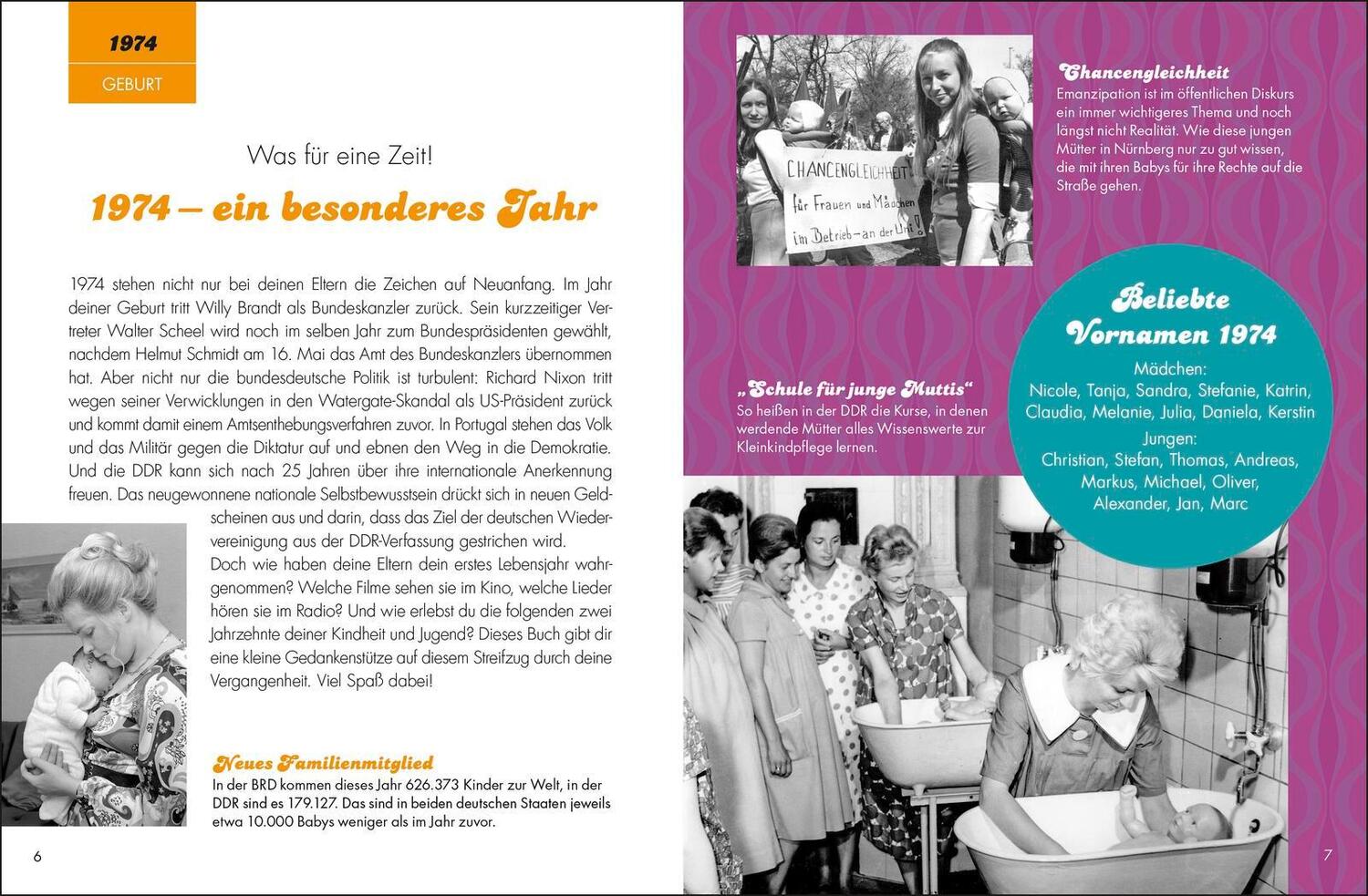 Bild: 9783629009722 | 1974 - Ein ganz besonderer Jahrgang | GbR | Buch | 48 S. | Deutsch