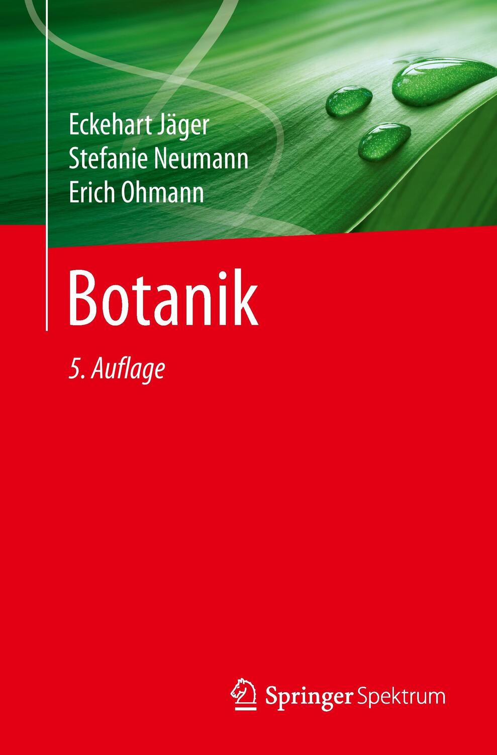 Cover: 9783662447697 | Botanik | Eckehart J. Jäger (u. a.) | Taschenbuch | Springer, Berlin
