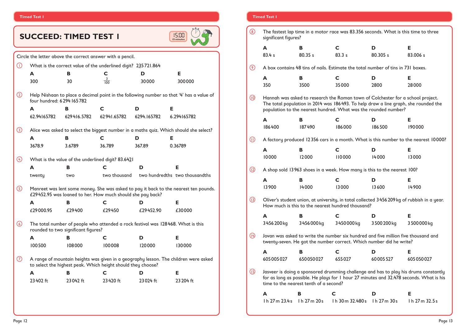 Bild: 9780008562601 | 11+ Maths Arithmetic and Word Problems Support and Practice Workbook