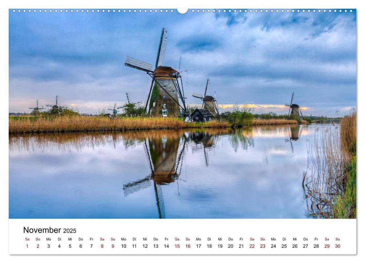 Bild: 9783435454501 | Märchenhafte Windmühlen (Wandkalender 2025 DIN A2 quer), CALVENDO...