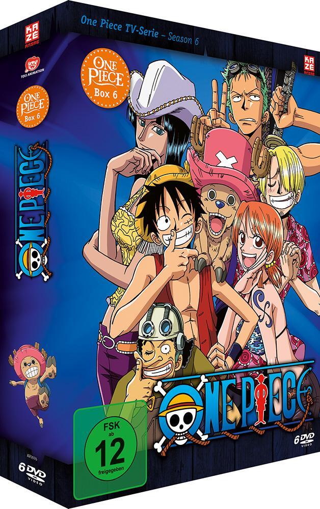Cover: 7640105239993 | One Piece | Die TV Serie / Box 6 | Eiichiro Oda (u. a.) | DVD | 1999