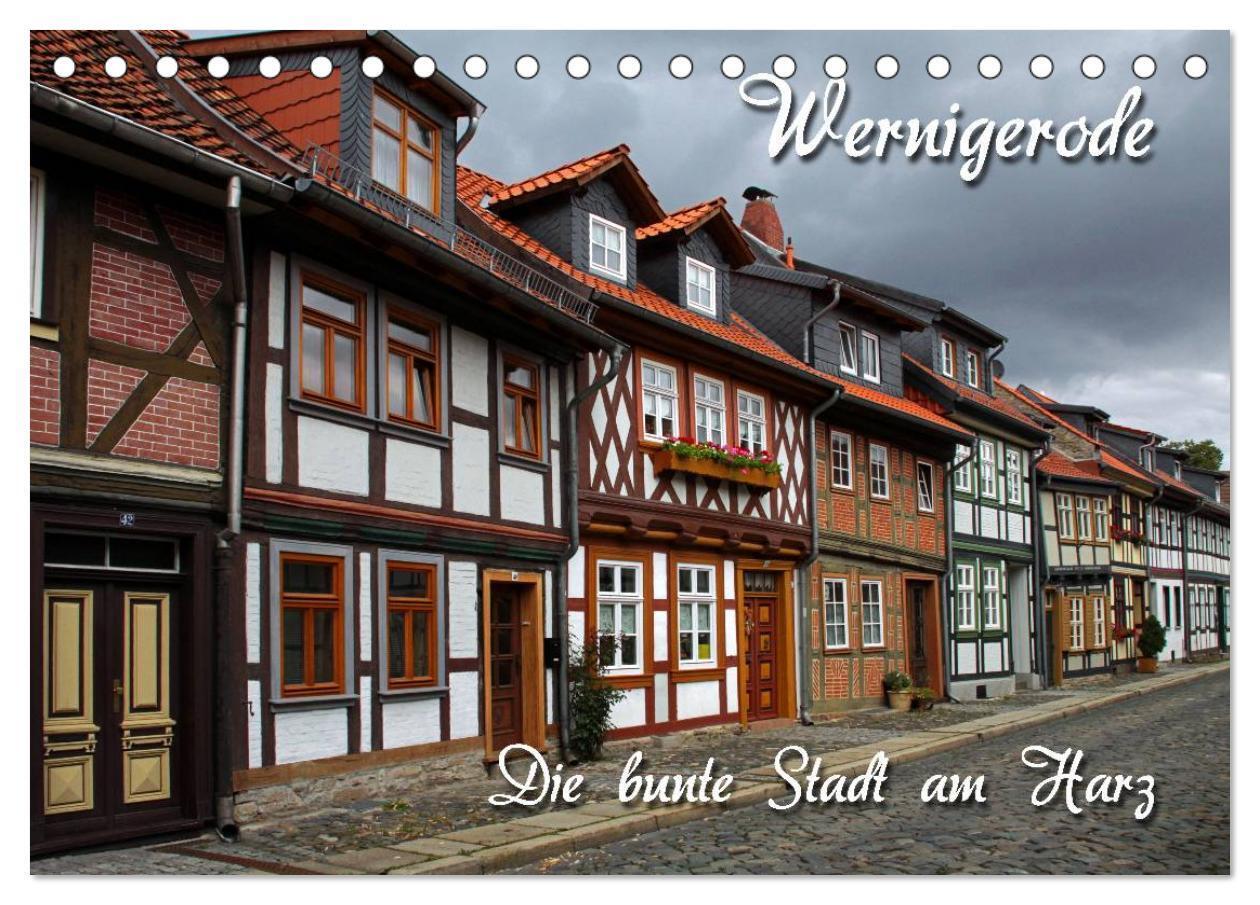 Cover: 9783435782055 | Wernigerode (Tischkalender 2025 DIN A5 quer), CALVENDO Monatskalender