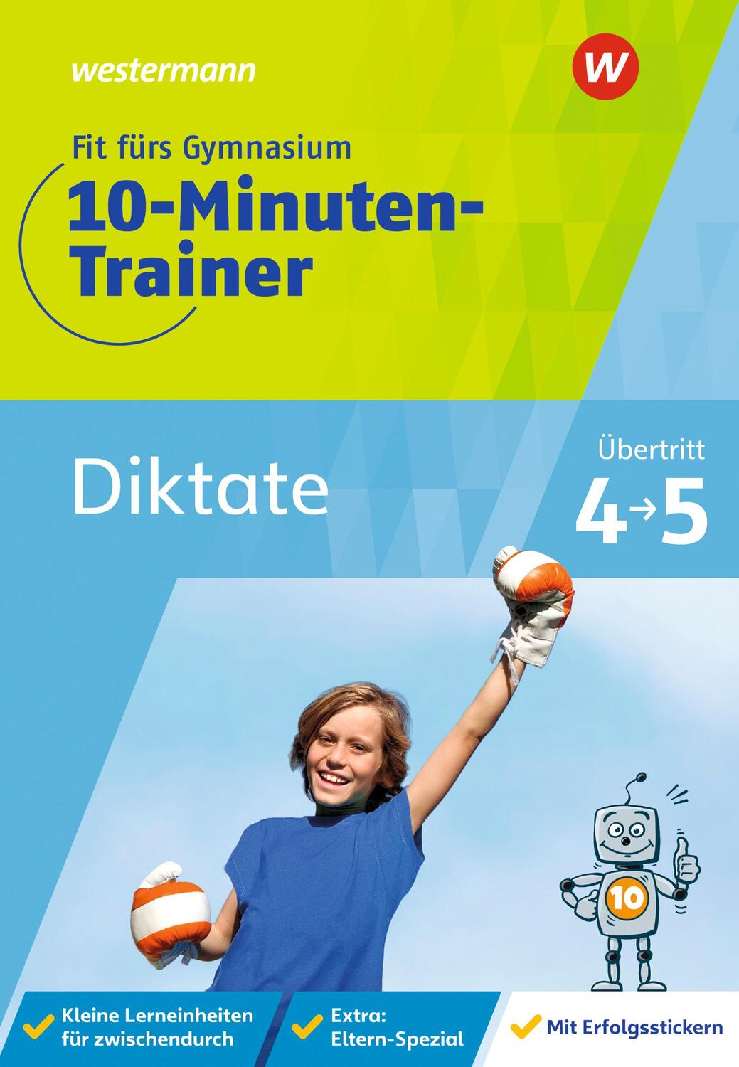 Cover: 9783742602978 | Fit fürs Gymnasium - 10-Minuten-Trainer. Übertritt 4 / 5 Deutsch...