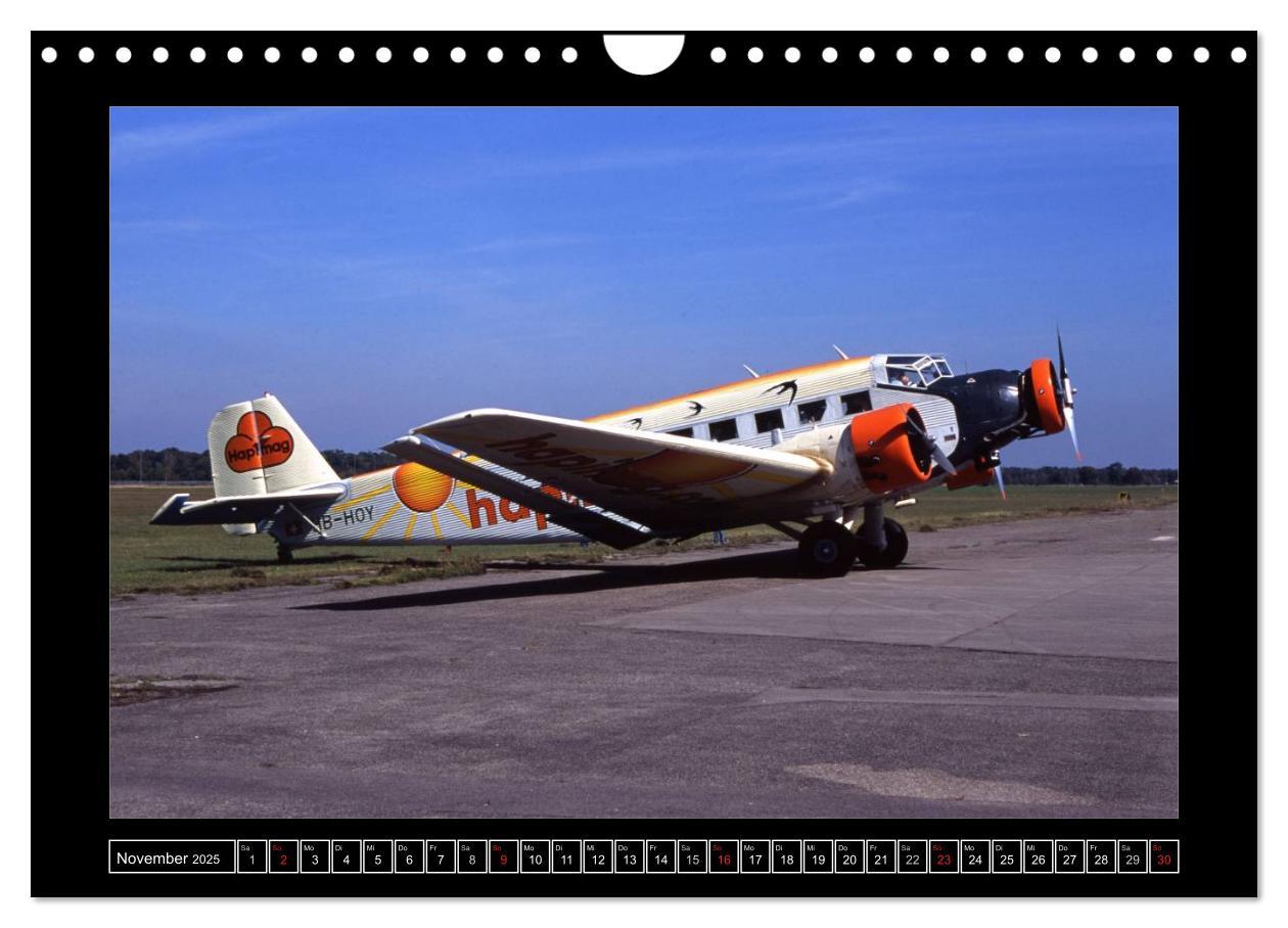 Bild: 9783435828159 | JU-AIR Ju-52 (Wandkalender 2025 DIN A4 quer), CALVENDO Monatskalender