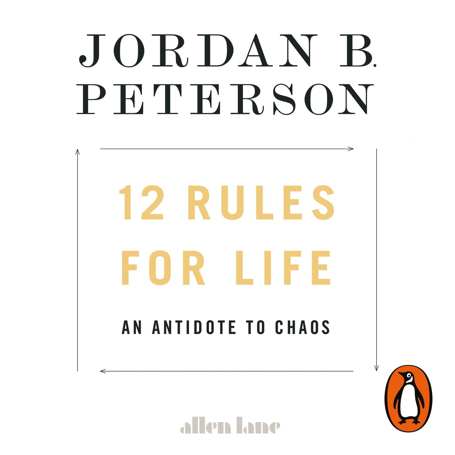 Cover: 9780141989426 | 12 Rules for Life | An Antidote to Chaos | Jordan B. Peterson | CD