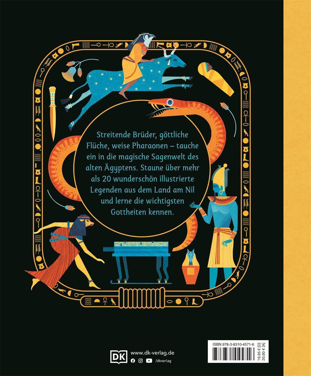 Rückseite: 9783831045716 | Ägyptische Mythen | Jean Menzies | Buch | Cover mit Folienveredelung