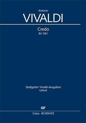 Cover: 9790007058685 | Credo (Klavierauszug) | RV 591 | Antonio Vivaldi | Broschüre | 24 S.
