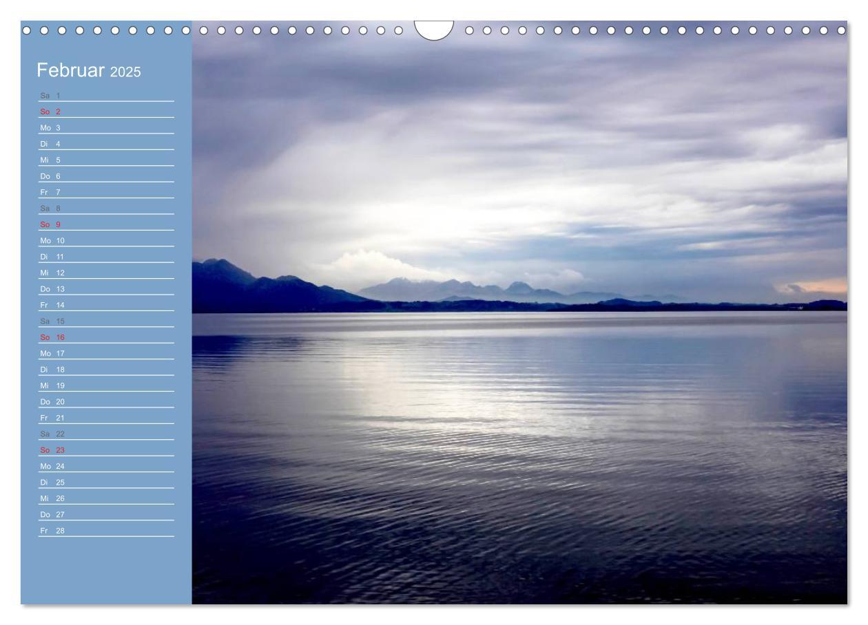 Bild: 9783435458547 | Am schönen Chiemsee (Wandkalender 2025 DIN A3 quer), CALVENDO...