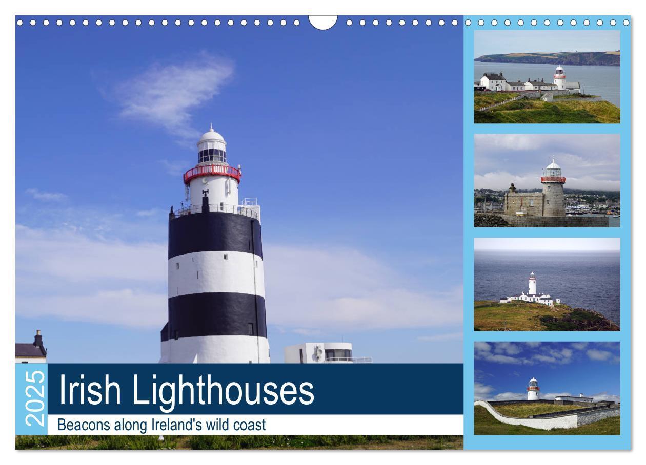 Cover: 9781325943586 | Irish Lighthouses - Beacons along Ireland's wild coast (Wall...