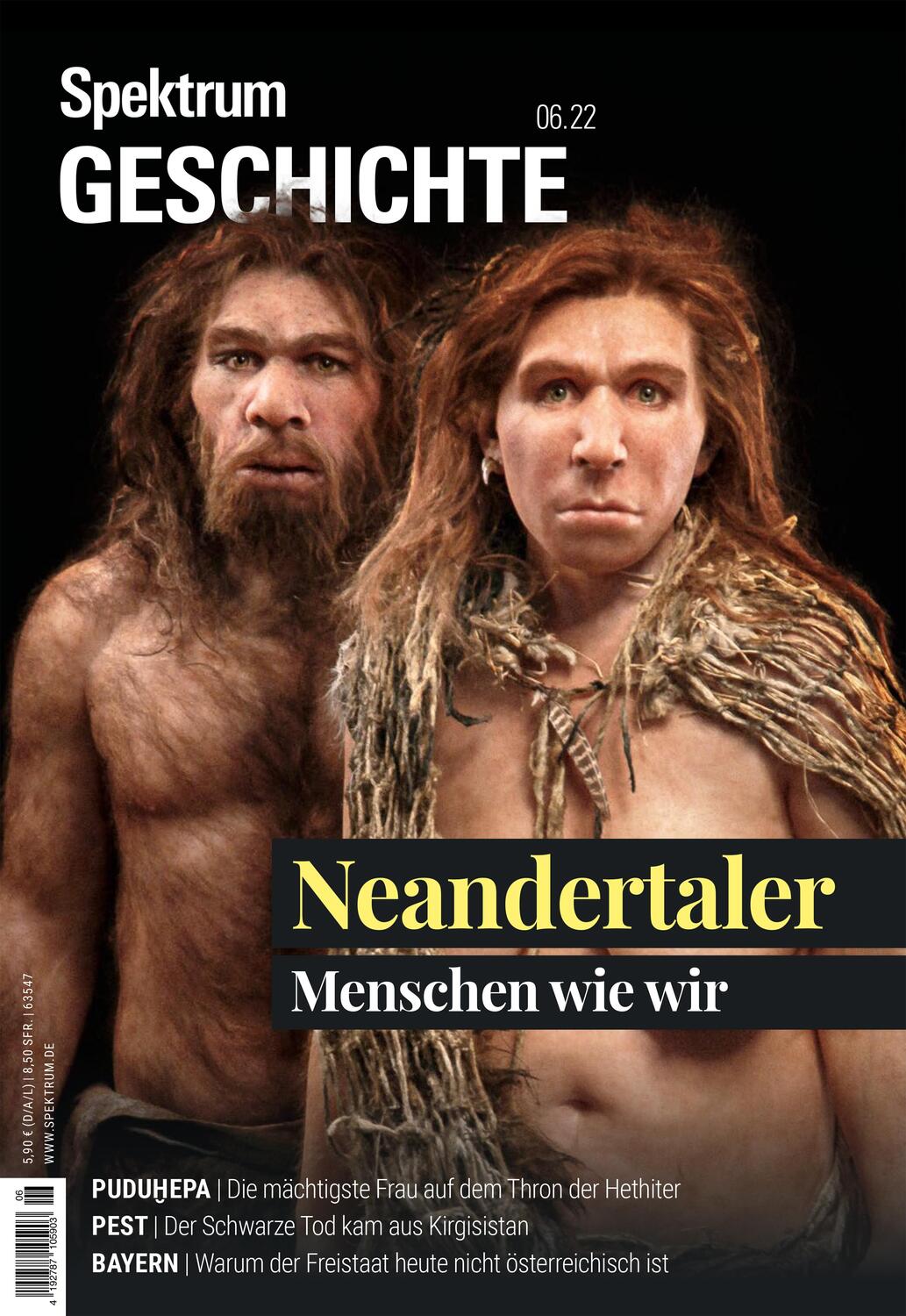 Cover: 9783958926158 | Spektrum Geschichte - Neandertaler | Menschen wie wir | Wissenschaft