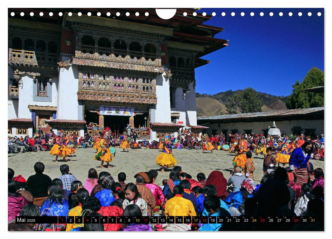 Bild: 9783435333042 | Königreich Bhutan - Juwel am Himalaya (Wandkalender 2025 DIN A4...