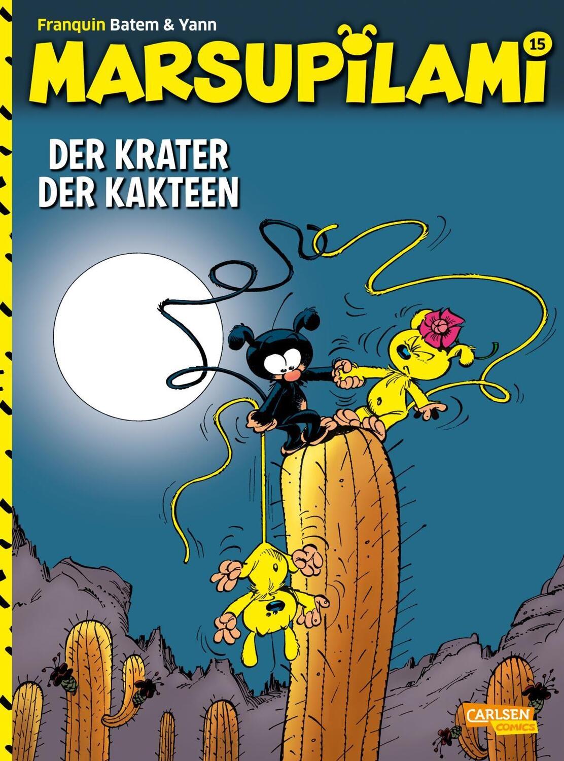 Cover: 9783551799159 | Marsupilami 15: Der Krater der Kakteen | André Franquin (u. a.) | Buch