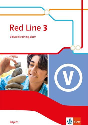 Cover: 9783125476851 | Red Line 3. Vokabeltraining aktiv Klasse 7. Ausgabe Bayern | Buch