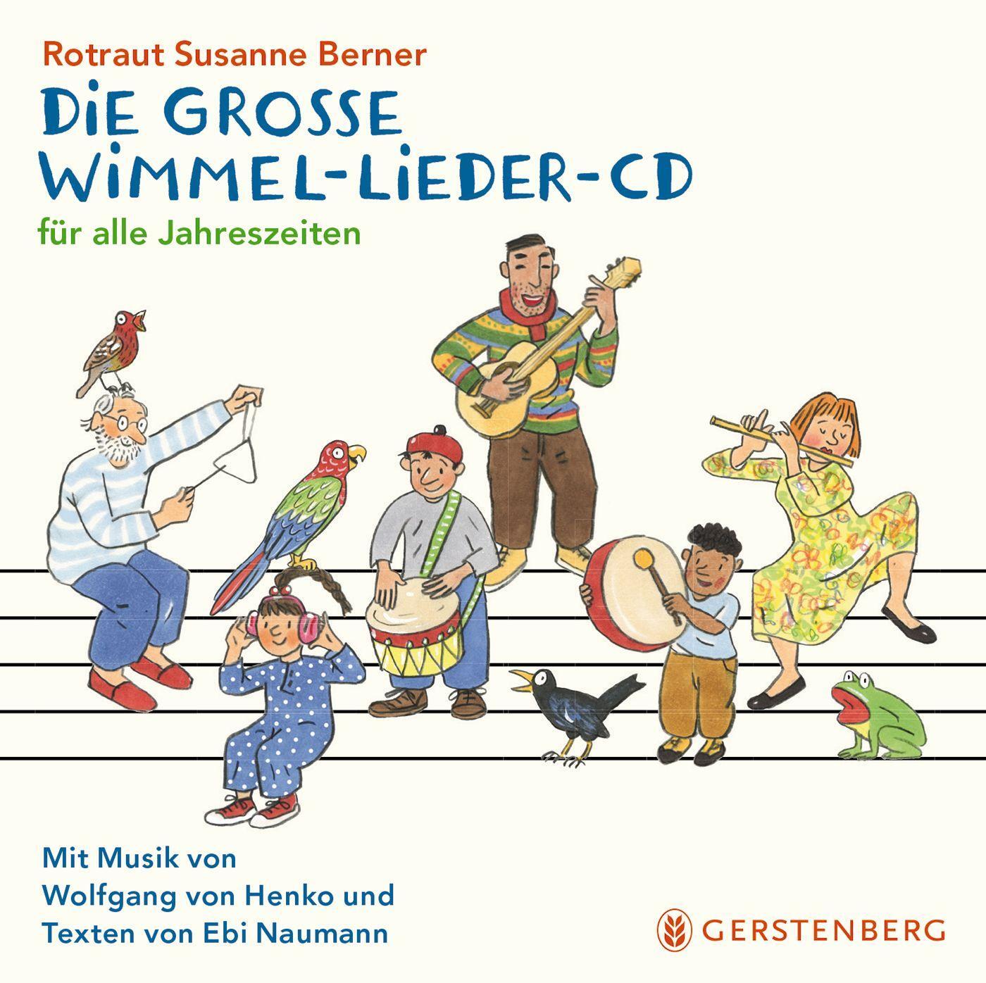 Cover: 4250915931043 | Die große Wimmel-Lieder CD | Für alle Jahreszeiten | Berner (u. a.)