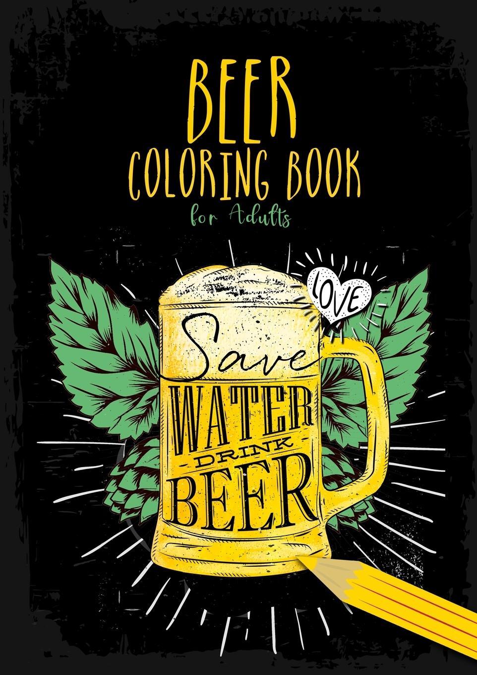 Cover: 9783752999570 | Beer Coloring Book for Adults | Monsoon Publishing | Taschenbuch