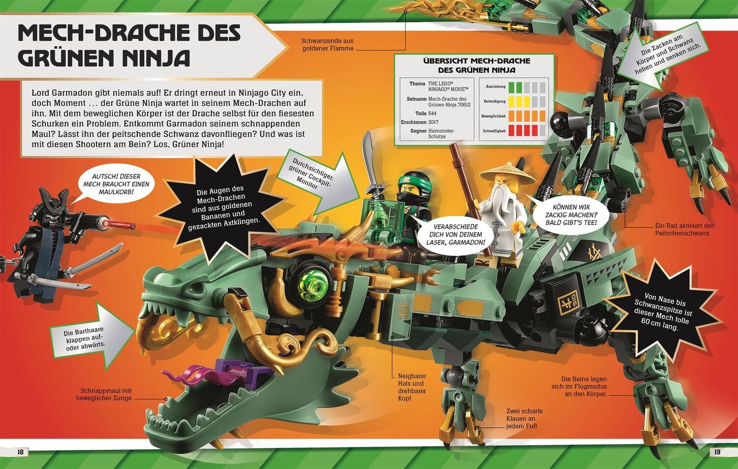 Bild: 9783831044627 | LEGO® NINJAGO® Mächtige Roboter | Mit Minifigur von Ninja Zane | March