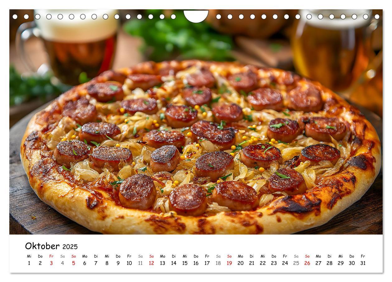 Bild: 9783457215777 | Pizza geht immer - Zu jeder Jahreszeit (Wandkalender 2025 DIN A4...