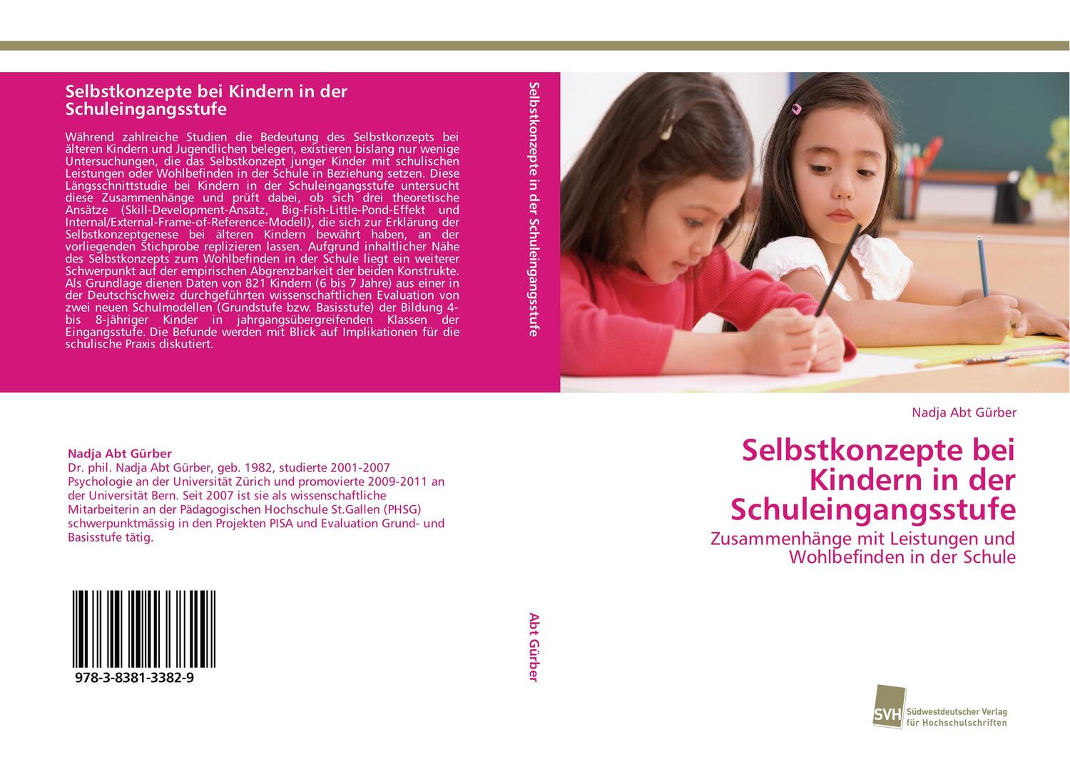 Cover: 9783838133829 | Selbstkonzepte bei Kindern in der Schuleingangsstufe | Gürber | Buch