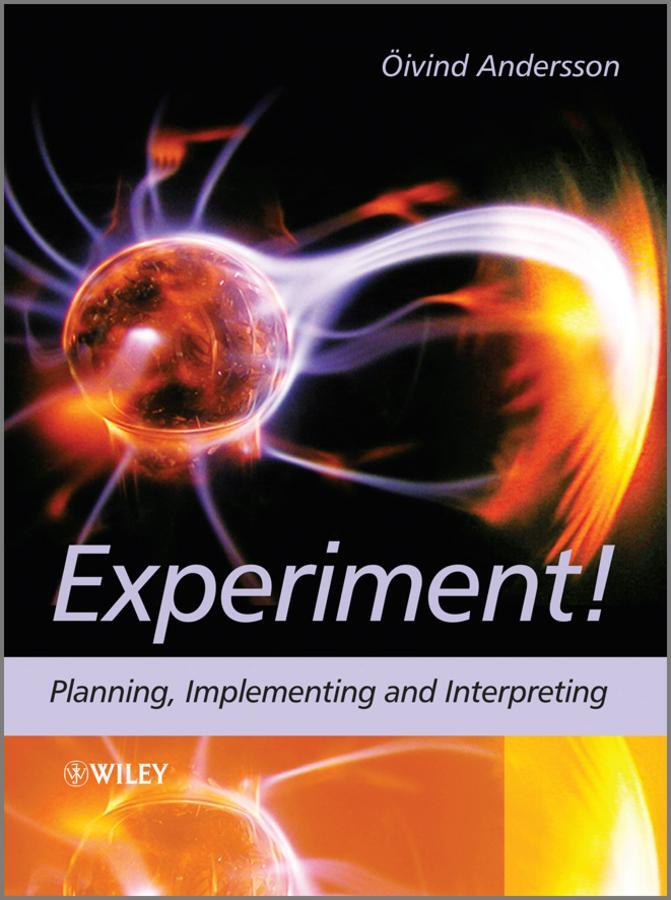 Cover: 9780470688250 | Experiment! | Planning, Implementing and Interpreting | Andersson