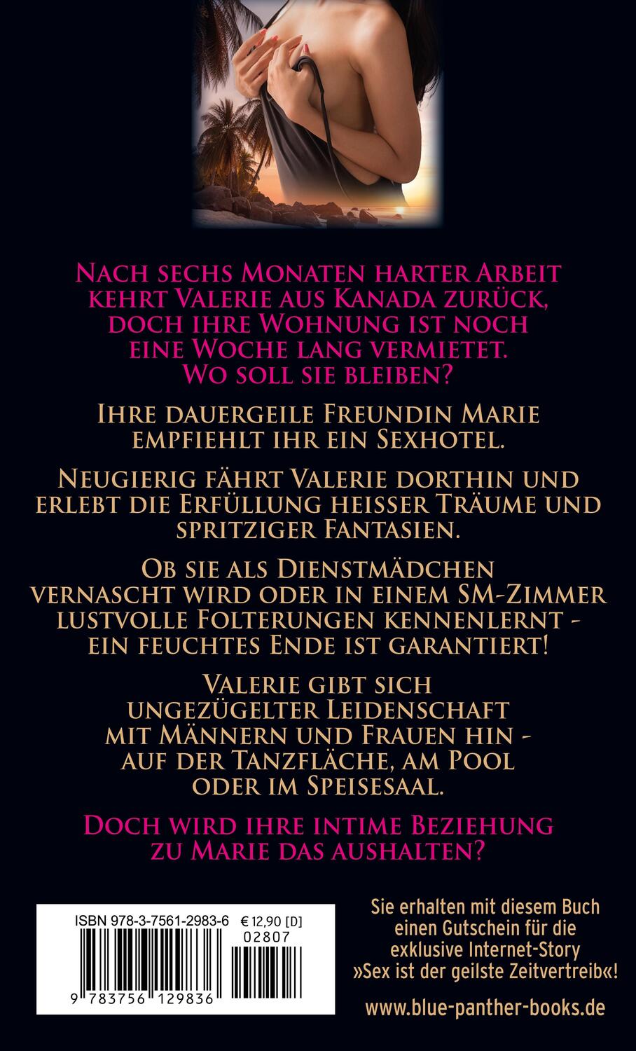 Rückseite: 9783756129836 | 6 Tage Sexurlaub Erotischer Roman | Skyler Red | Taschenbuch | Deutsch