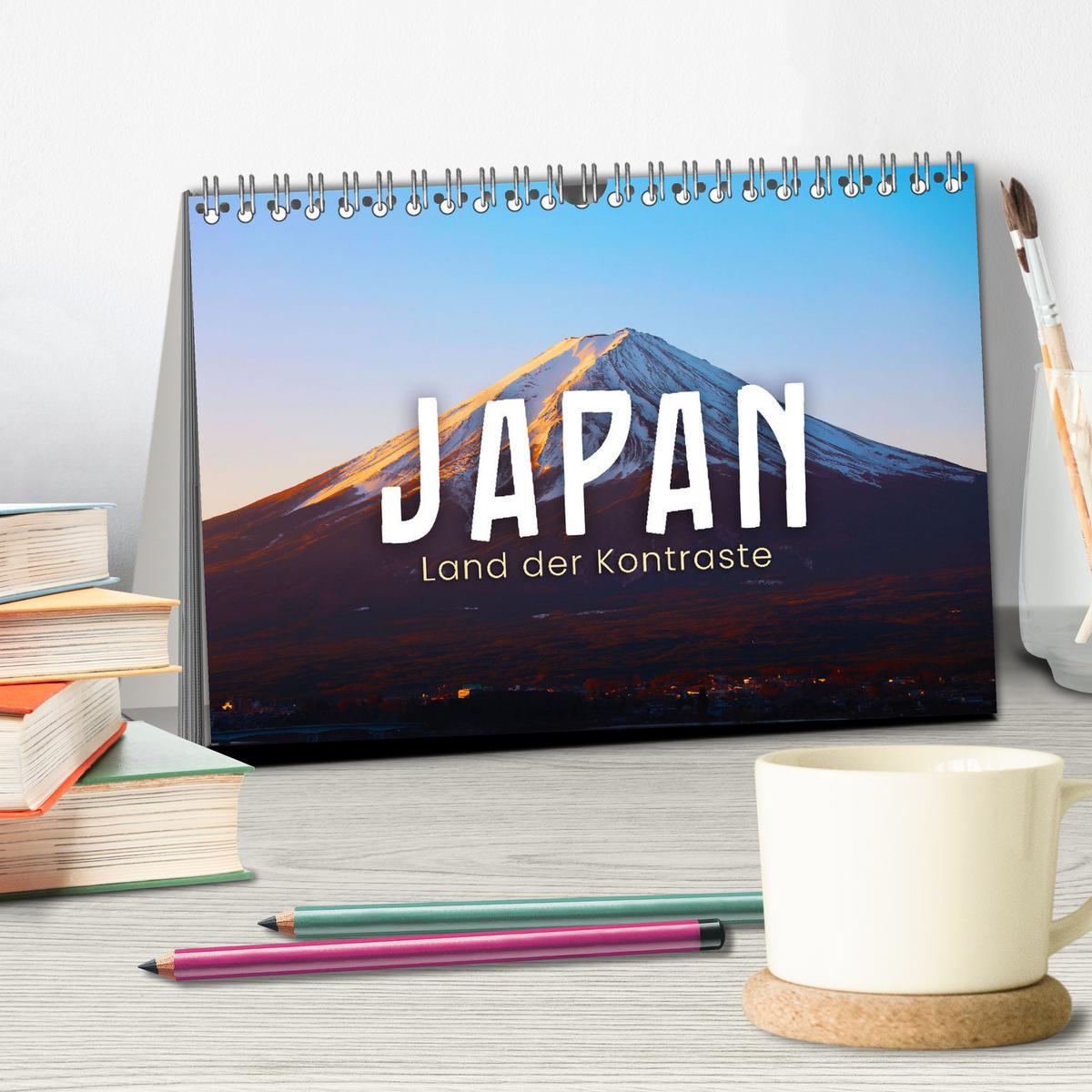 Bild: 9783435073689 | Japan - Land der Kontraste (Tischkalender 2025 DIN A5 quer),...