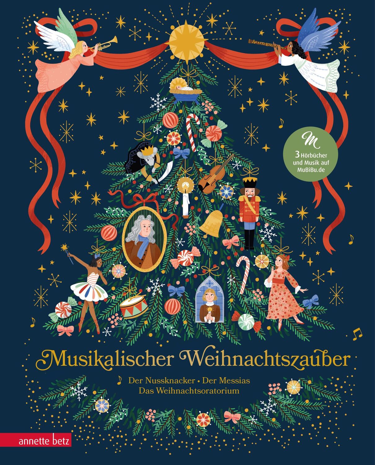 Cover: 9783219120486 | Musikalischer Weihnachtszauber (Das musikalische Bilderbuch zum...