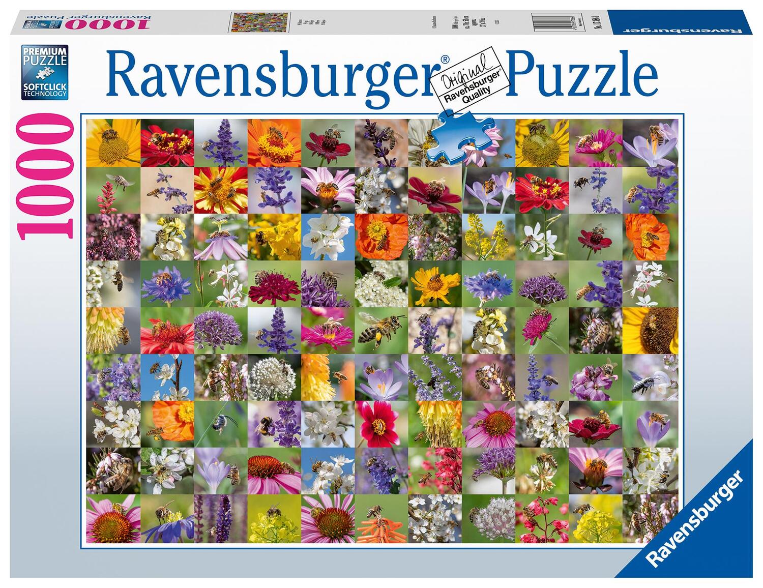 Cover: 4005556173860 | Ravensburger Puzzle 17386 99 Bienen - 1000 Teile Puzzle für...