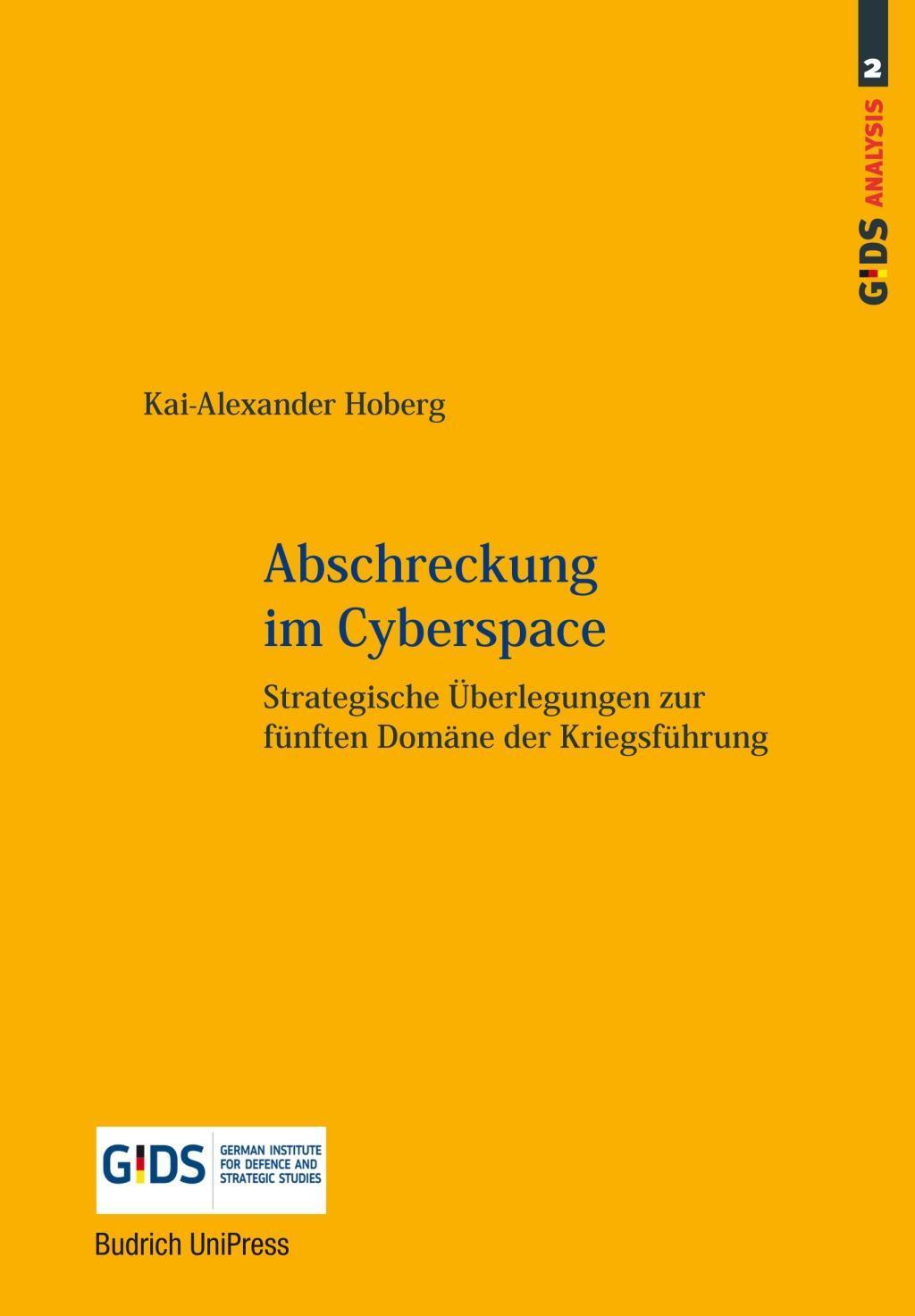Cover: 9783863888220 | Abschreckung im Cyberspace | Kai-Alexander Hoberg | Taschenbuch | 2019