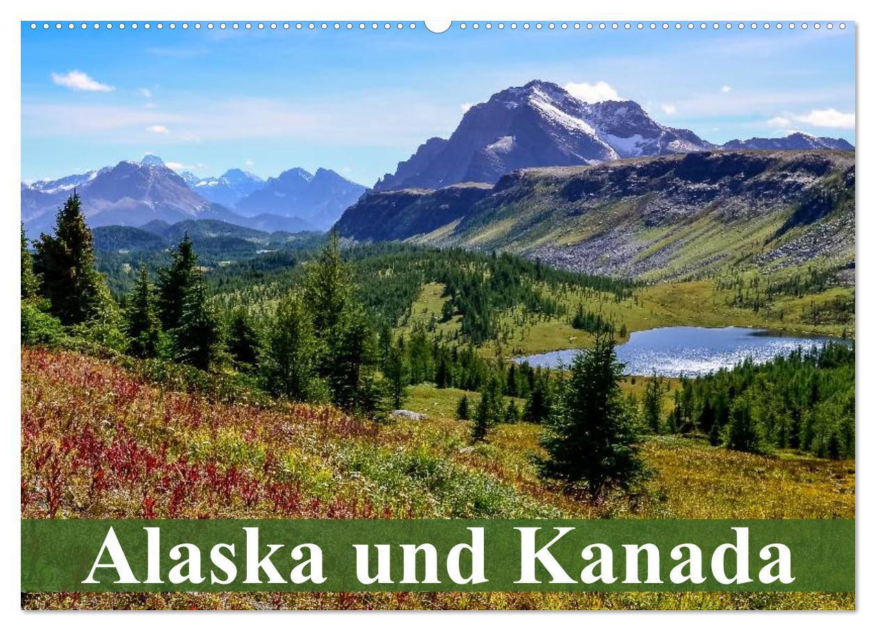 Cover: 9783675635319 | Alaska und Kanada (Wandkalender 2024 DIN A2 quer), CALVENDO...