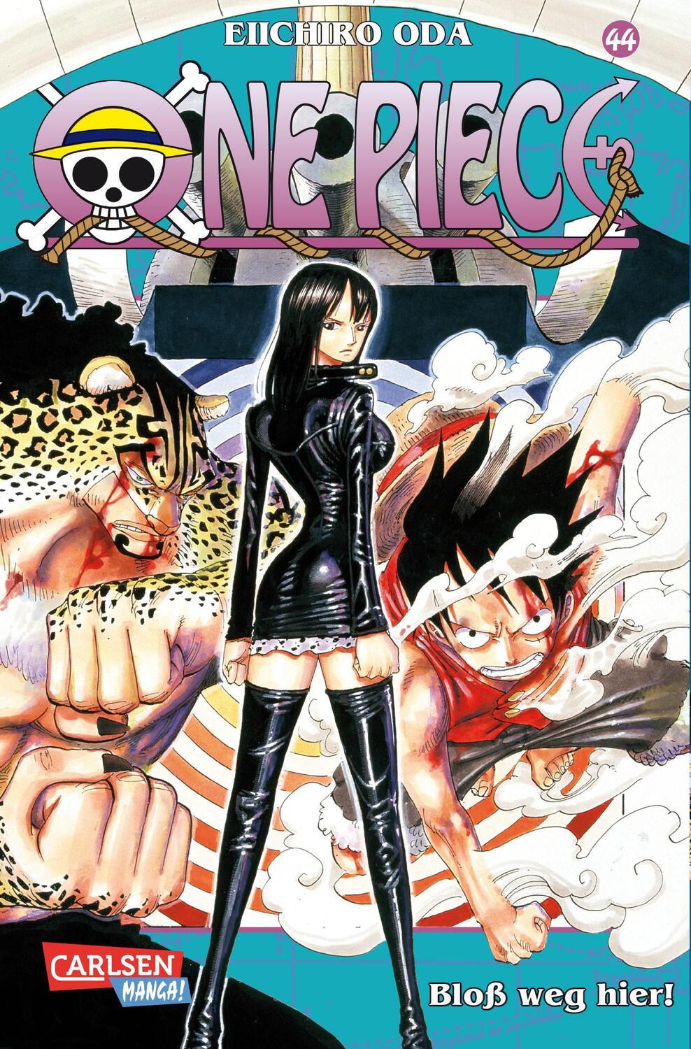 Cover: 9783551758149 | One Piece 44. Bloß weg hier! | Eiichiro Oda | Taschenbuch | One Piece