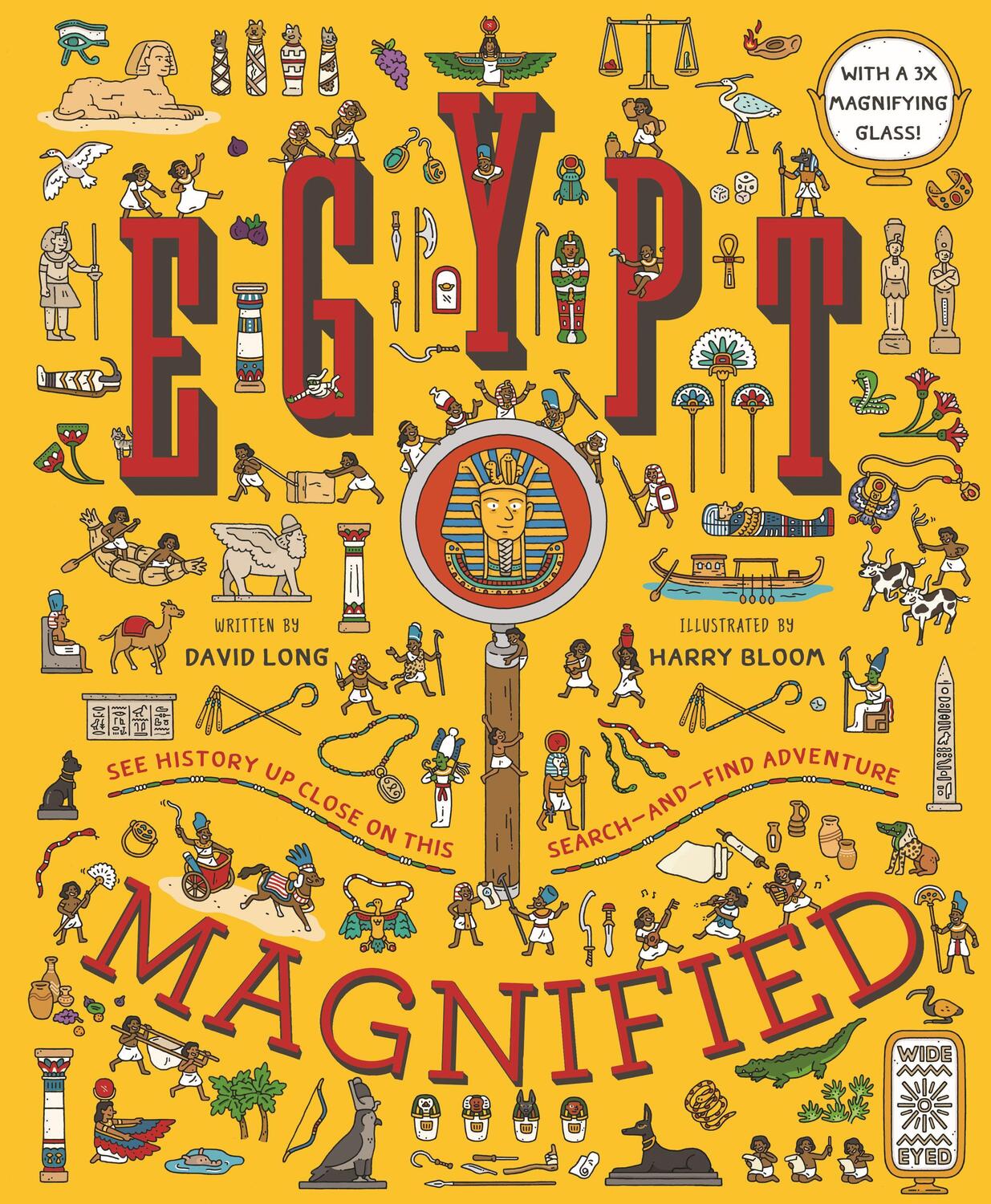Cover: 9781786030962 | Egypt Magnified | With a 3x Magnifying Glass | David Long | Buch