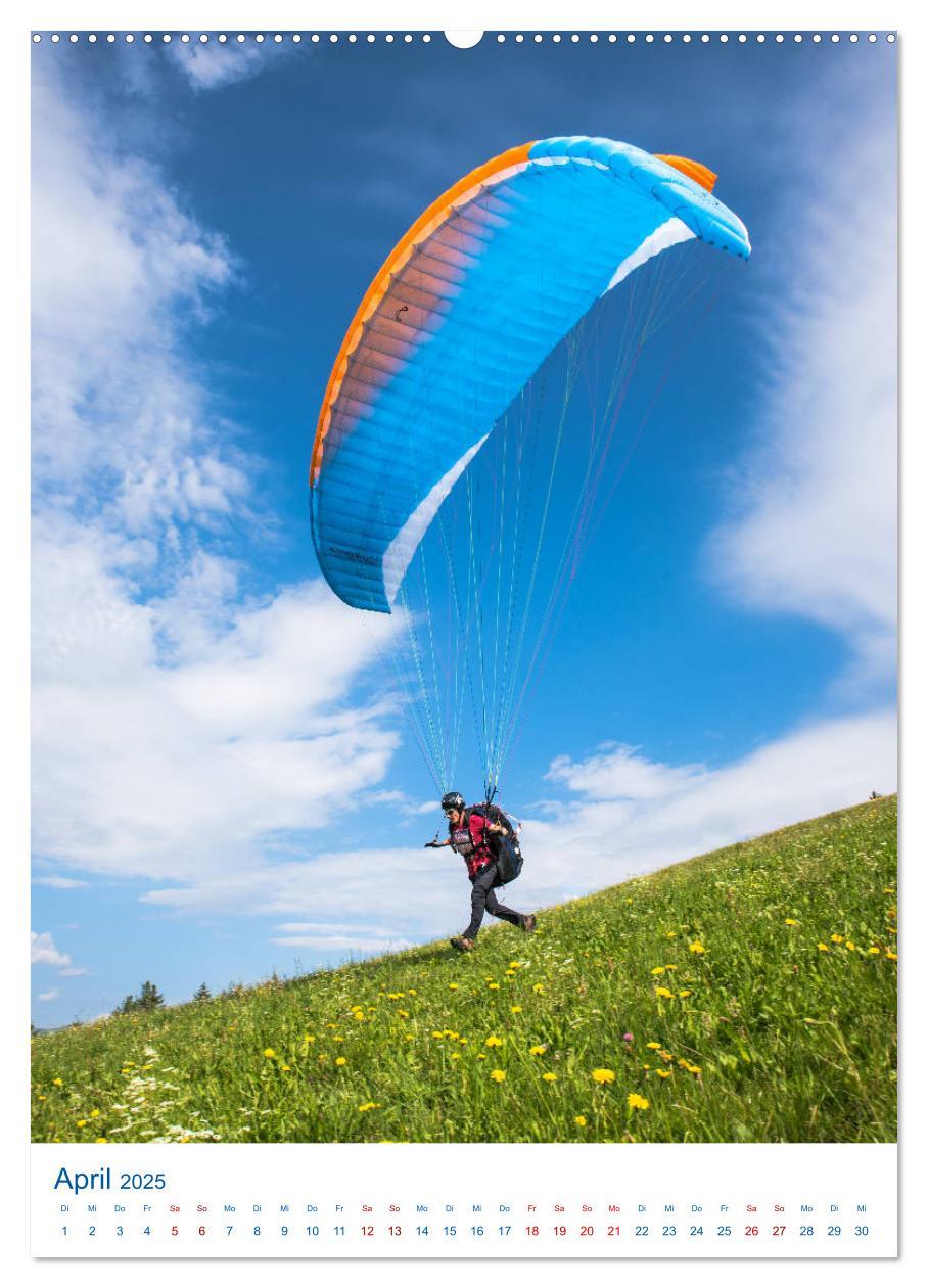 Bild: 9783435981625 | Paragliding - von grünen Wiesen zu schroffen Gletschen...