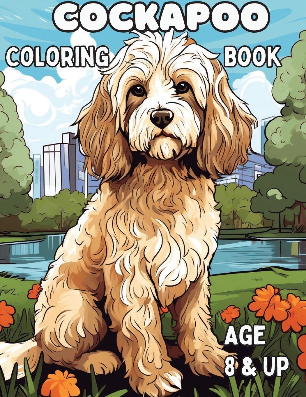 Cover: 9781962042000 | Cockapoo Coloring Book | Brad Carney | Taschenbuch | Paperback | 2023