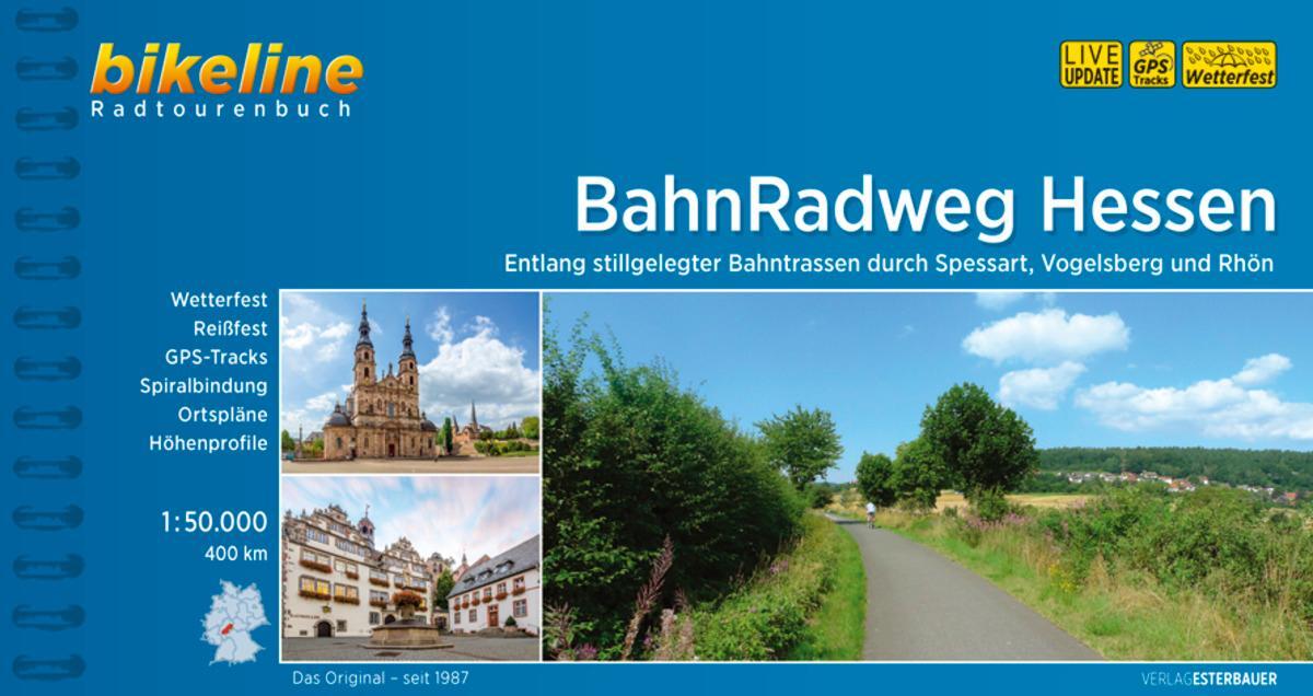 Cover: 9783711100351 | BahnRadweg Hessen | Esterbauer Verlag | Taschenbuch | Spiralbindung