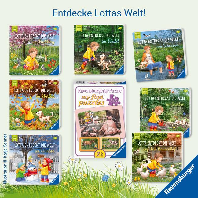 Bild: 9783473438778 | Lotta entdeckt die Welt: Auf dem Bauernhof | Sandra Grimm | Buch