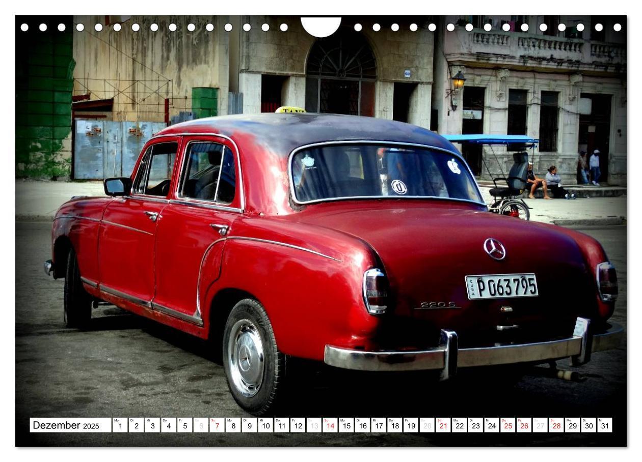 Bild: 9783435477418 | Auto-Legenden - Mercedes 180 (Wandkalender 2025 DIN A4 quer),...